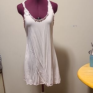 Women's Pink Sleeveless Nightgown